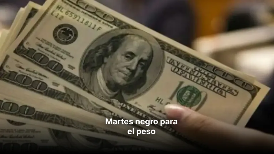 Martes negro para el dólar