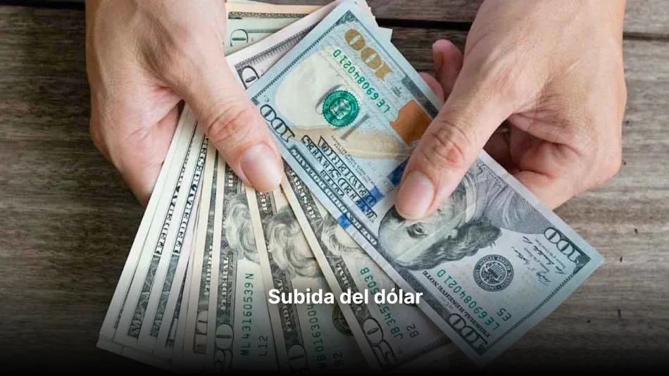 Subida del dólar