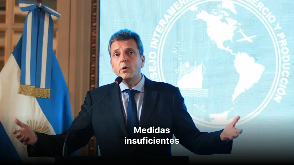 Medidas insuficientes